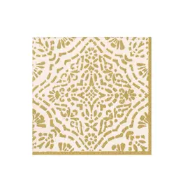 Napkin Cocktail Annika Ivory/Gold