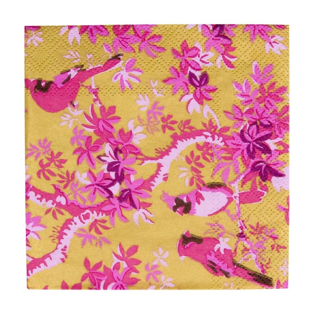 Scenic Songbirds Cocktail Napkin