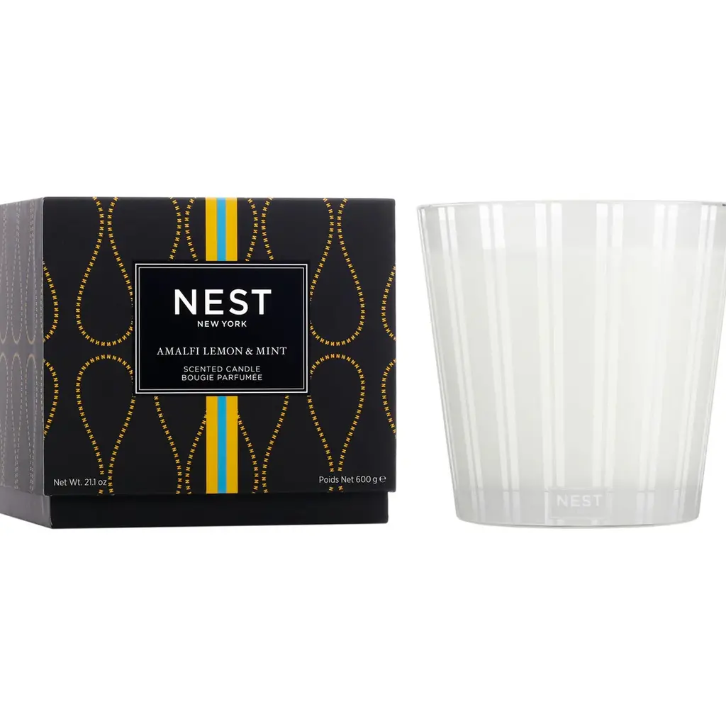 NEST New York Amalfi Lemon & Mint 3-Wick Candle 21.1oz