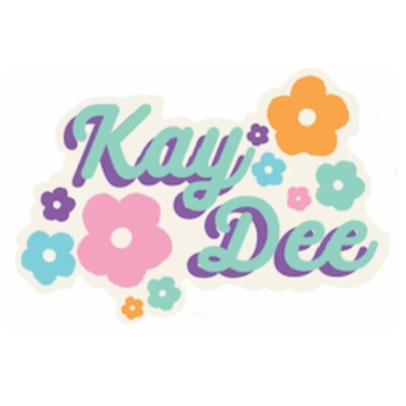 Greek Flower Child Decal Kappa Delta