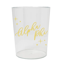 Over The Moon Sorority Wastebasket Alpha Phi