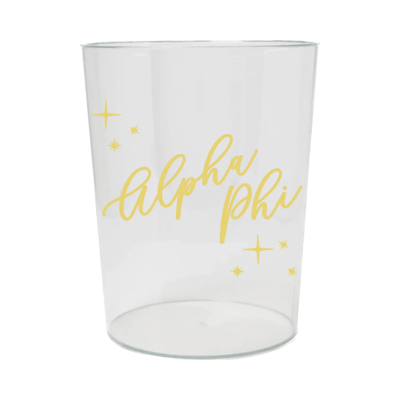Sorority Wastebasket Alpha Phi