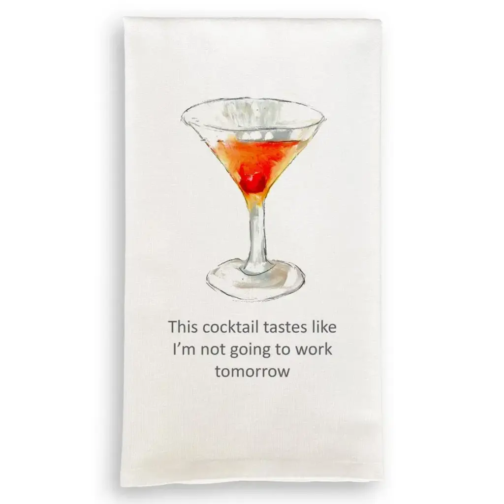 This Cocktail Tastes Like Dishtowel