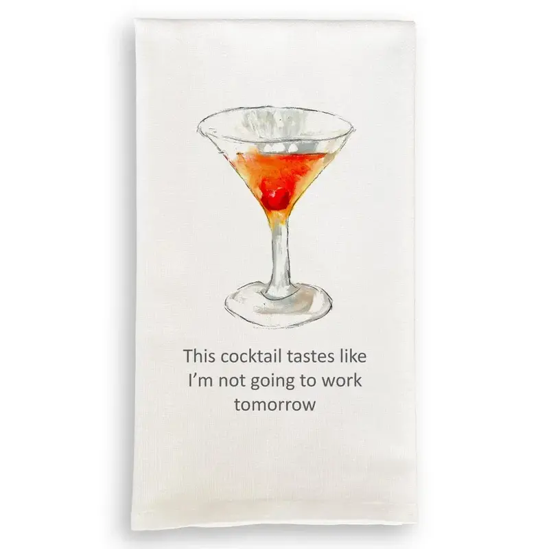 This Cocktail Tastes Like Dishtowel