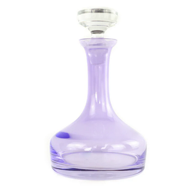 Estelle Colored Glass Lavender Vogue Decanter