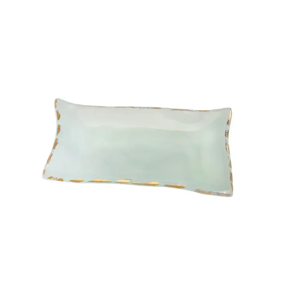 Annie Glass Shells Rock Dish