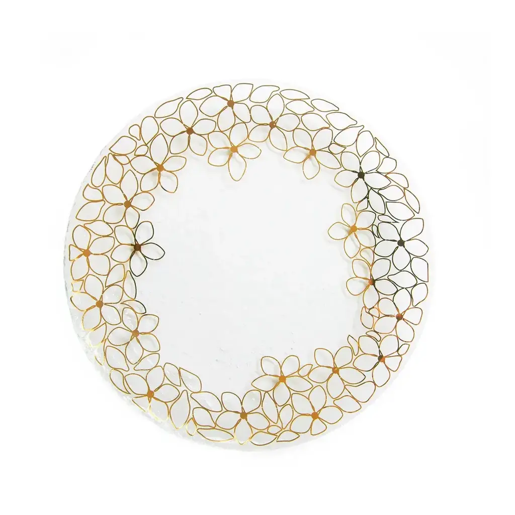 Annie Glass Daisy Chain Dinner Plate