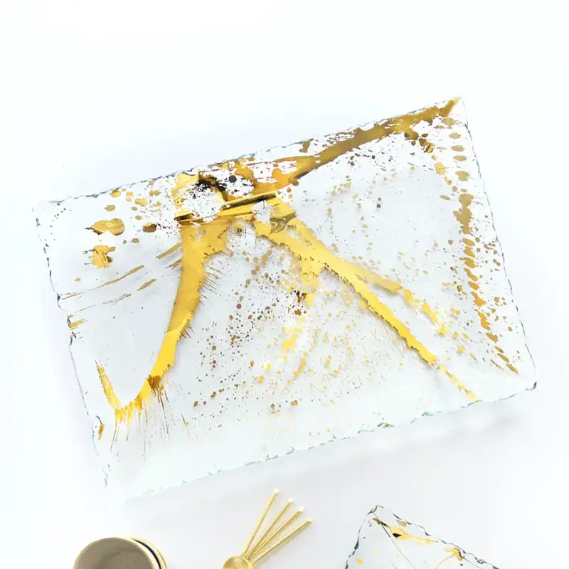 Annie Glass Jaxon Martini Tray