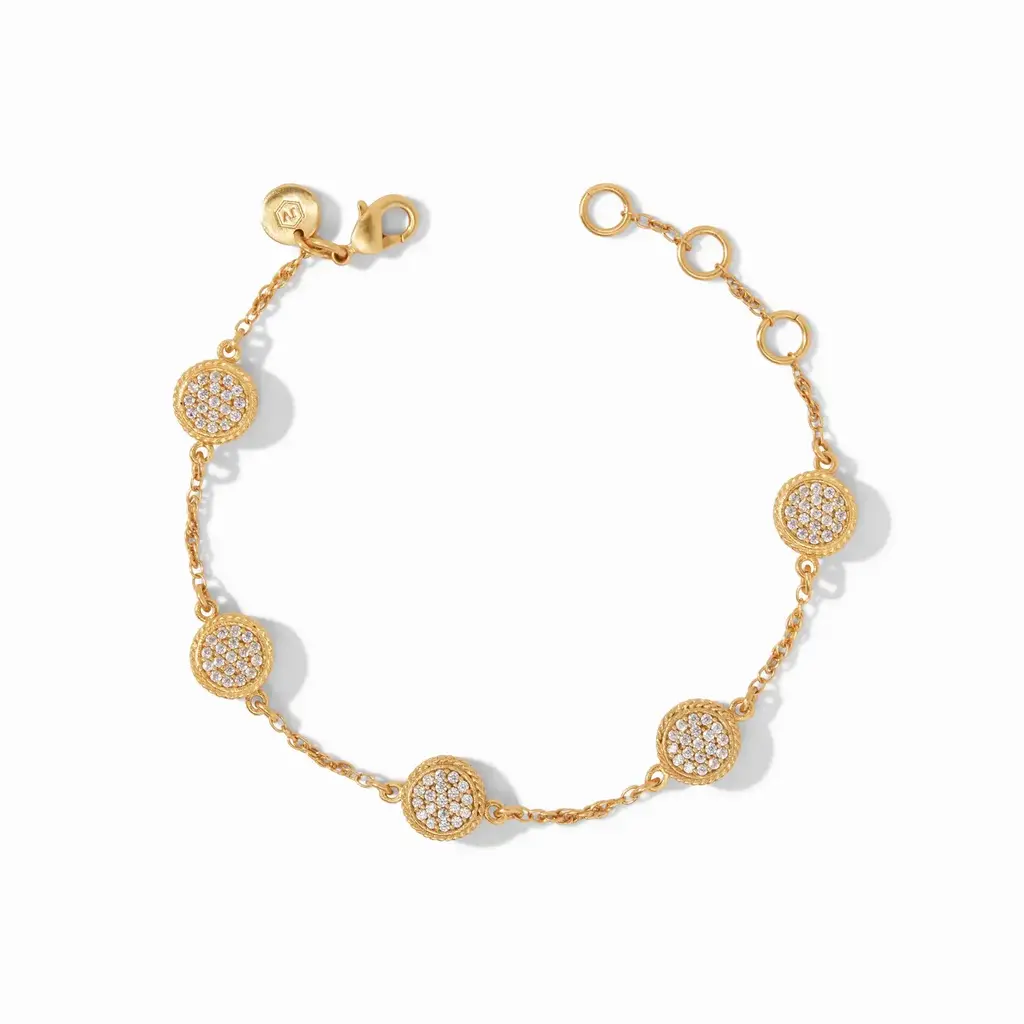 Windsor Delicate Bracelet - Pave Cubic Zirconia - OS