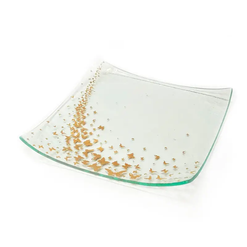 Butterfly Square Plate