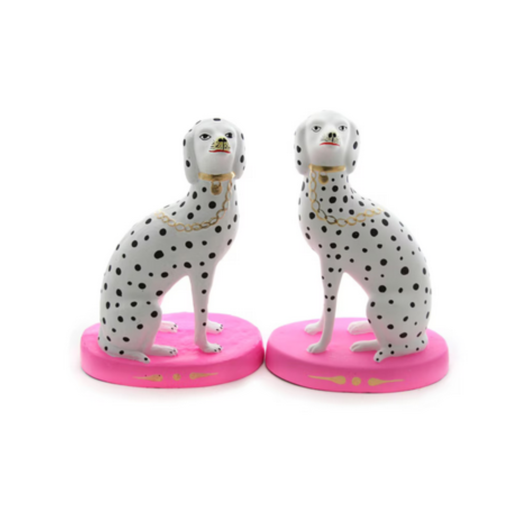 Spotted Dalmatian Neon Pink