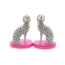 Spotted Dalmatian Neon Pink