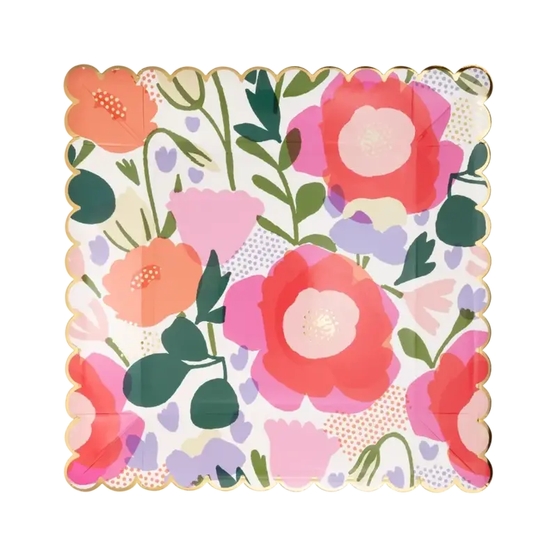 Floral Plate