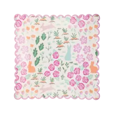 Garden Scatter Paper Plate
