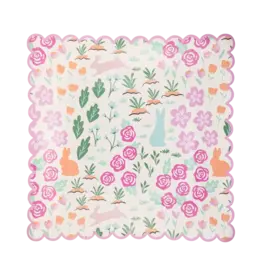 Garden Scatter Paper Plate