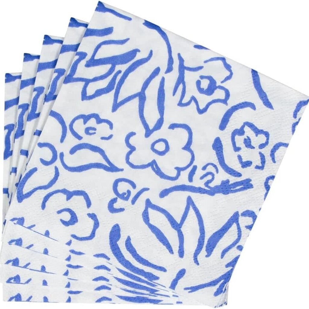 Matisse Blue Cocktail Napkin