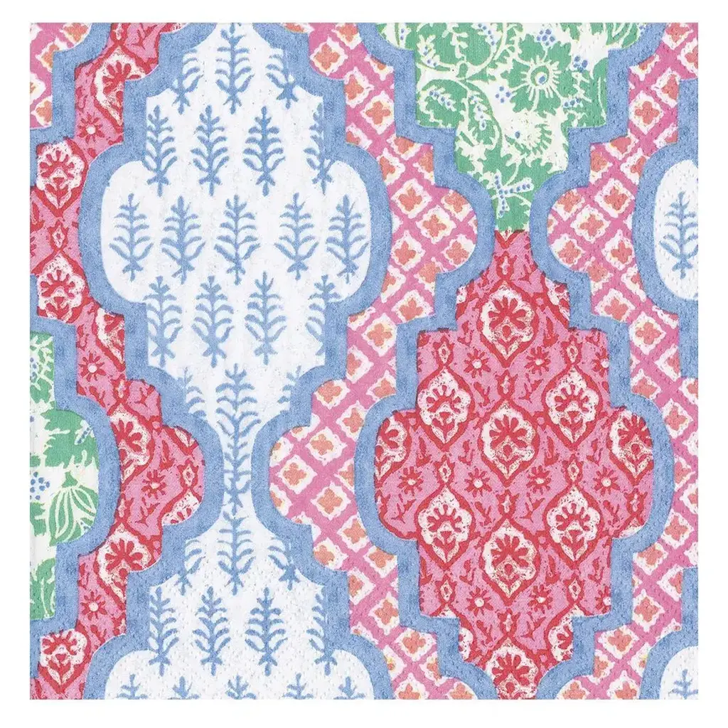 Provencale Cotton Pink Cocktail Napkin