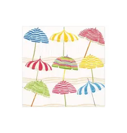 Beach Umbrellas Cocktail Napkin