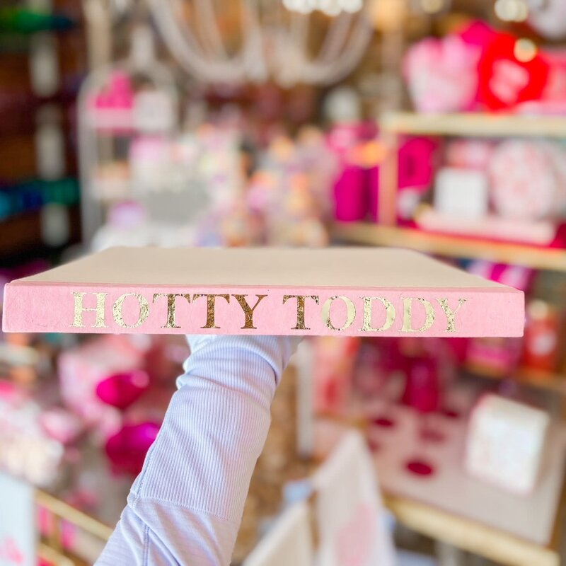 Hotty Toddy Decorative Book - Light Pink