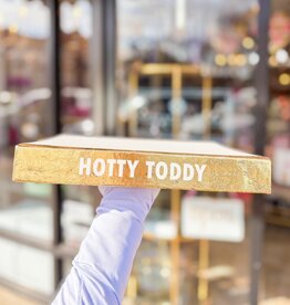 Hotty Toddy Decorative Book - Off White