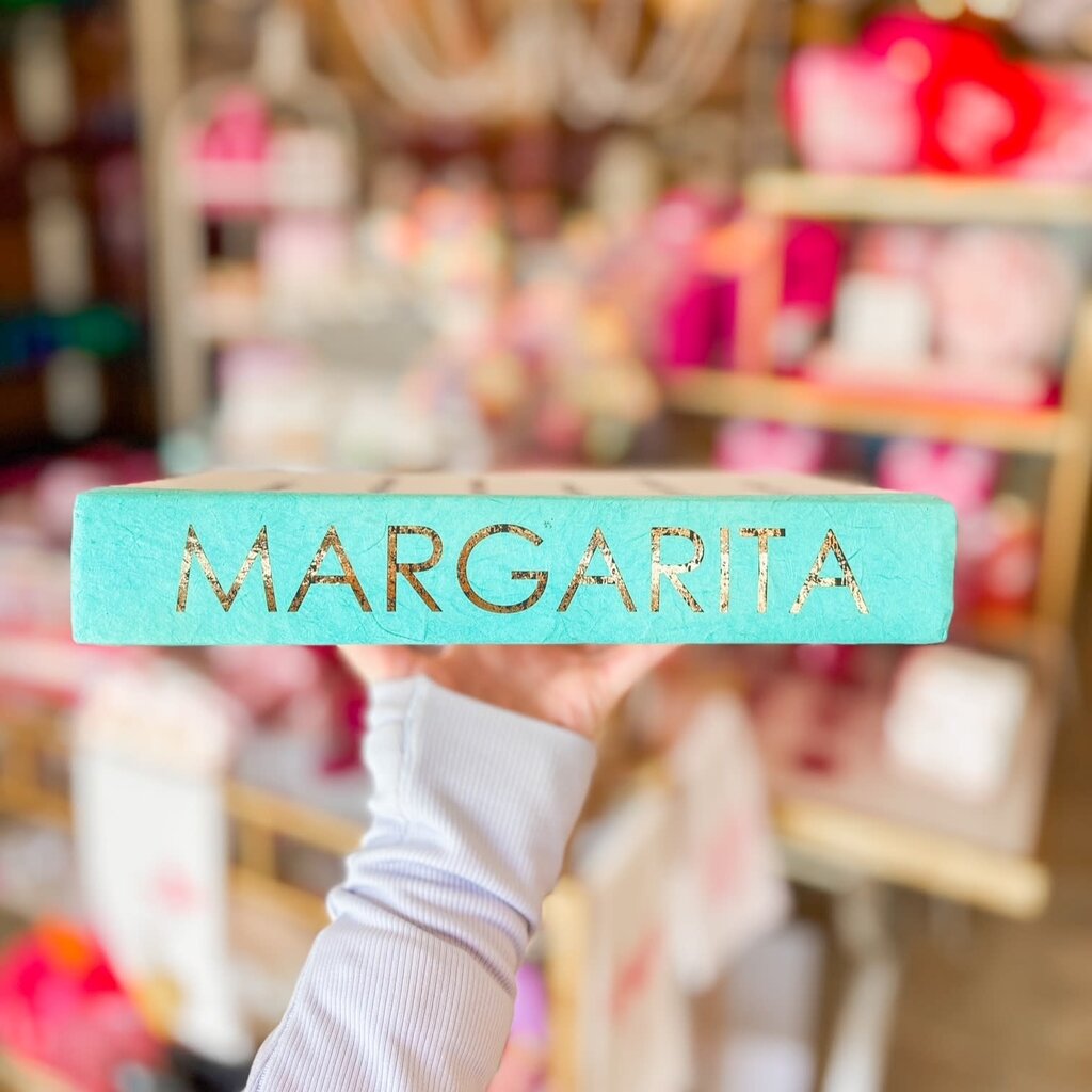 Margarita Decorative Book - Blue