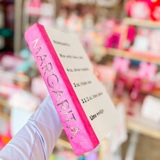 Margarita Decorative Book - Magenta
