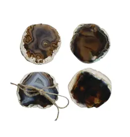Agate Coaster Brown