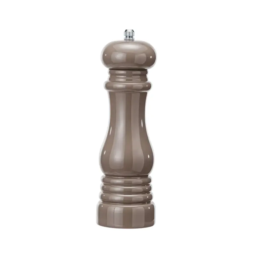 Rubberwood Pepper Mill Grey