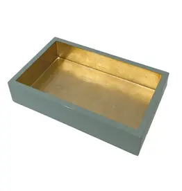 Gold Lacquer Guest Towel Celadon