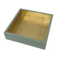 Gold Lacquer Cocktail Celadon