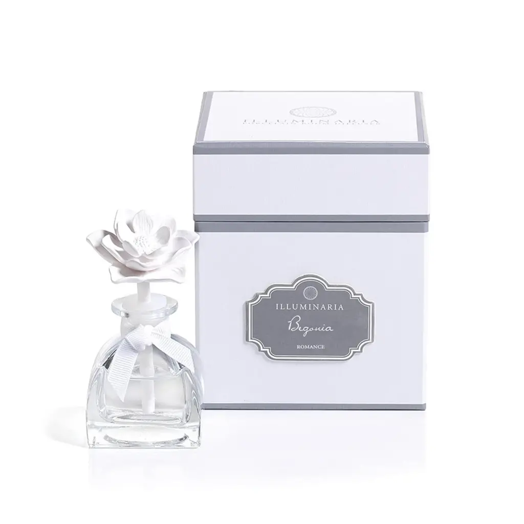Illuminaria Mini Porcelain Diffuser - Begonia