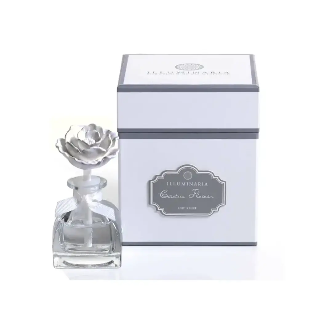 Illuminaria Mini Porcelain Diffuser - Cactus Flower
