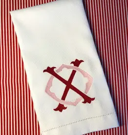 XO Interlocking Huck Towel