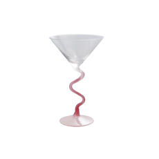 Martini Glass w/ Spiral Stem