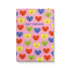 Day Dreams Hearts Notebook