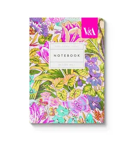 Neon Floral Tulip Notebook