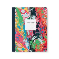 Colorful Marble Kaleido Exercise Book