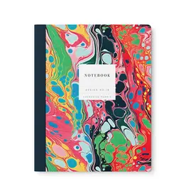 Colorful Marble Kaleido Exercise Book