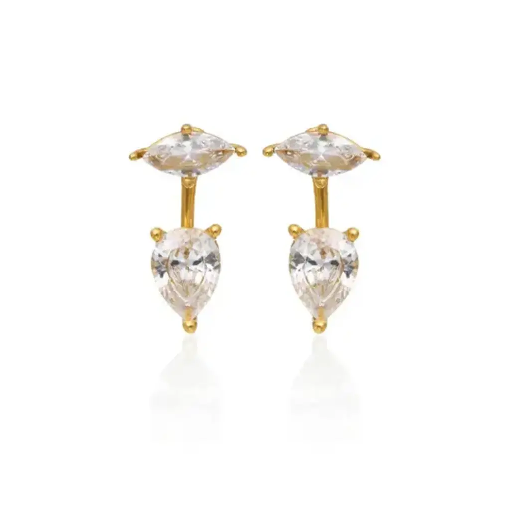 Clear Jacket Studs