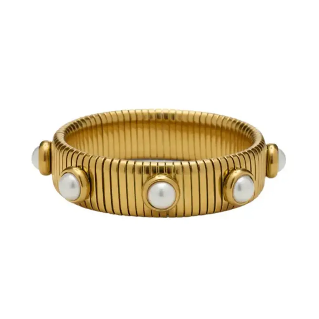Pearl Tube Bracelet