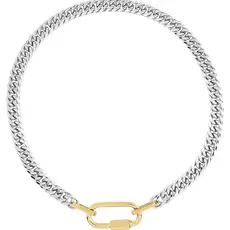 Two Toned Carabiner Necklace