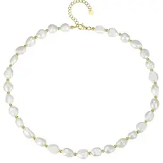 Beaded Pearl Necklace