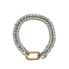 Two Toned Carabiner Bracelet