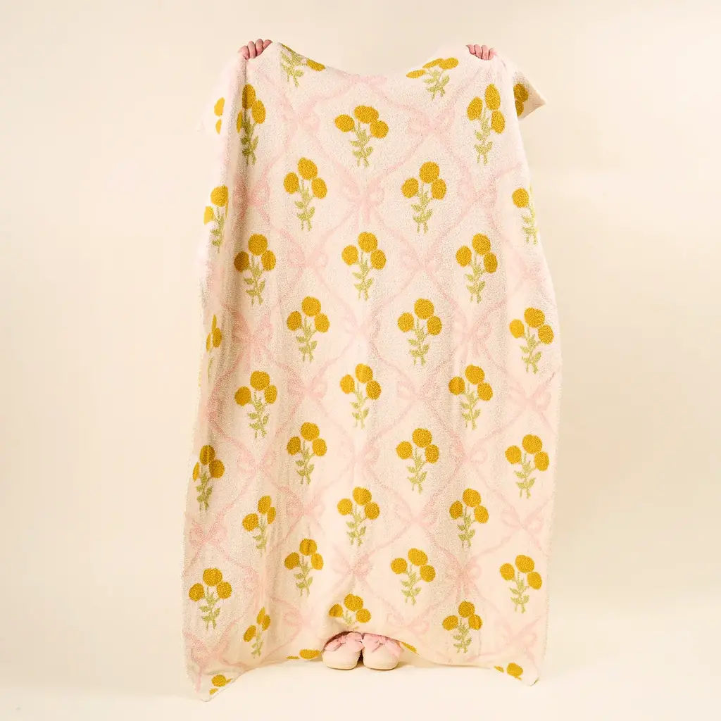 Cozy Dreams Luxe Blanket - Marigold Pink