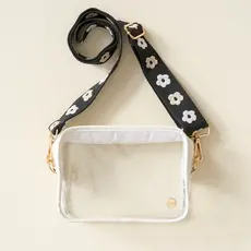 Clear Crossbody Bag - Black