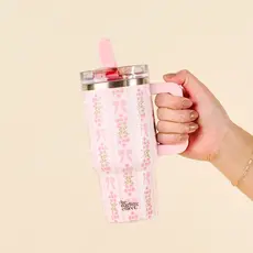 20oz Flip Straw Tumbler - Oh So Fancy Pink