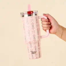 40oz Flip Straw Tumbler - Oh So Fancy Pink