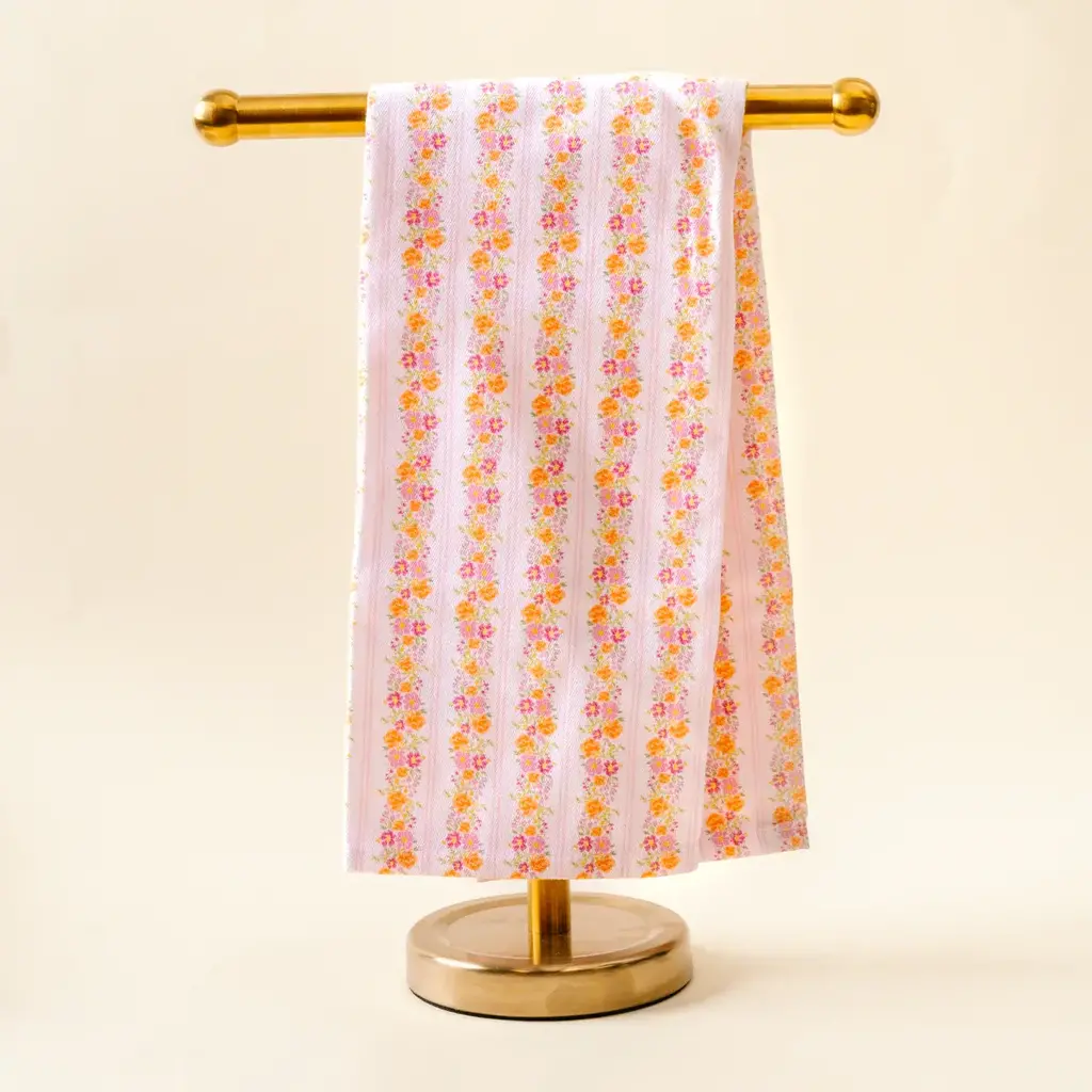 Tea Towel - Petal Parade Pink
