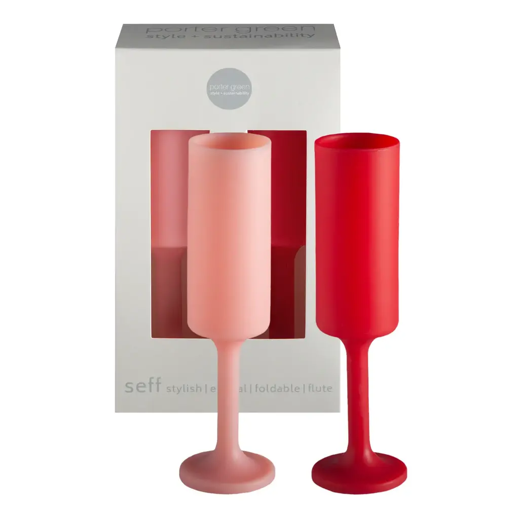 Blush Silicone Champagne Flute