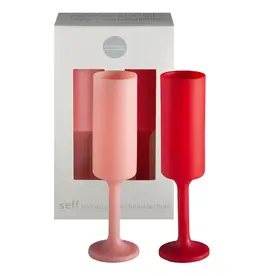 Blush Silicone Champagne Flute